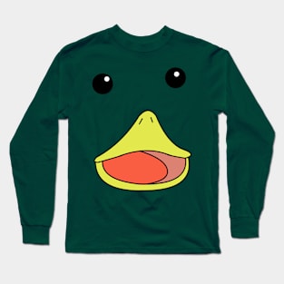 Dumb Bird Face Long Sleeve T-Shirt